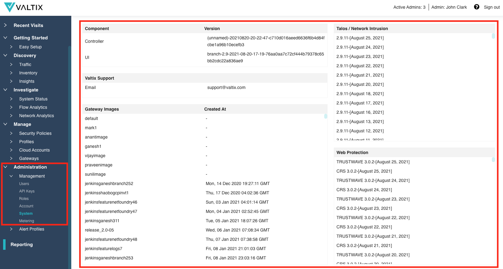 System Management